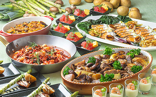 ディナーブッフェ「こだわり食材～北海道～」イメージ