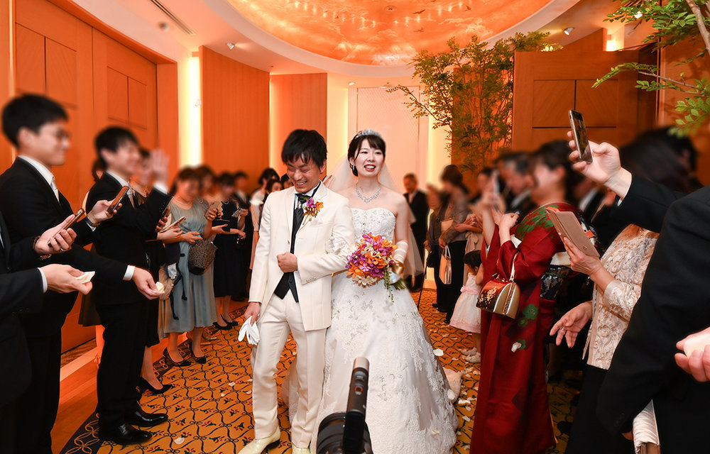 感動 結婚式レポート 清水 絢也 様 晴香 様 ご夫妻 横浜 みなとみらいの結婚式場 ウェディング 横浜ベイホテル東急