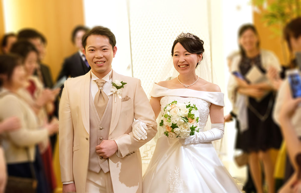 感動 結婚式レポート 庄内谷 涼介 様 真奈 様 ご夫妻 横浜 みなとみらいの結婚式場 ウェディング 横浜ベイホテル東急